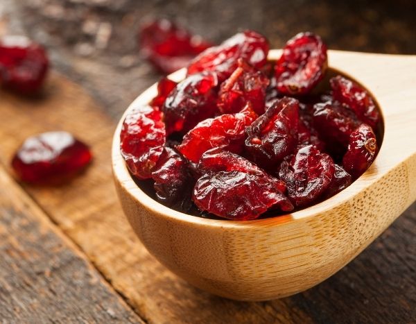 Wie kann man Preiselbeeren trocknen?