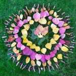 Land Art: Wie man ein Herbst-Mandala gestaltet