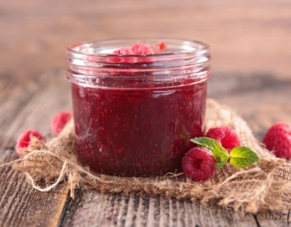 Das Rezept für Himbeermarmelade