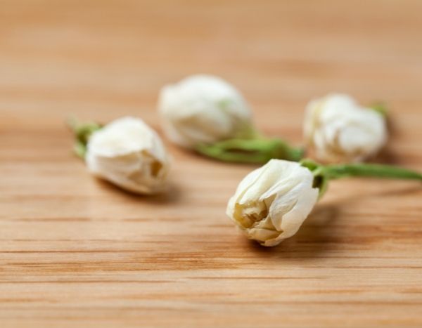 Jasminblüten trocknen
