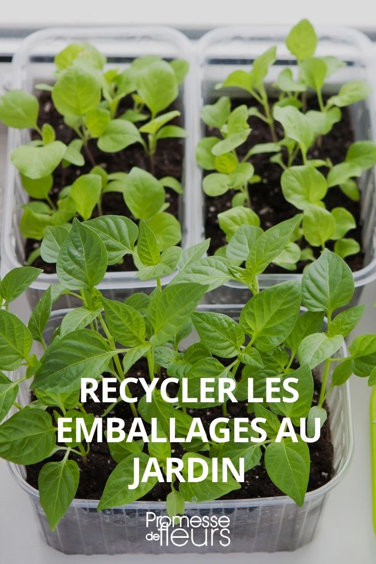 Verpackungen im Garten recyceln