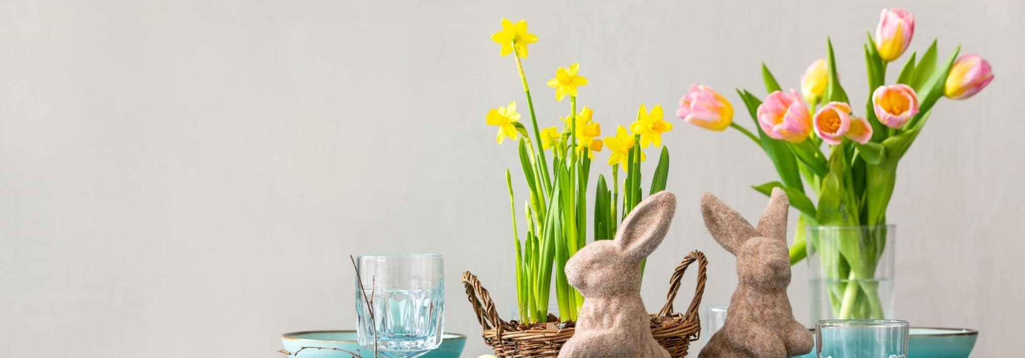 Hübsche Tischdeko für Ostern gestalten