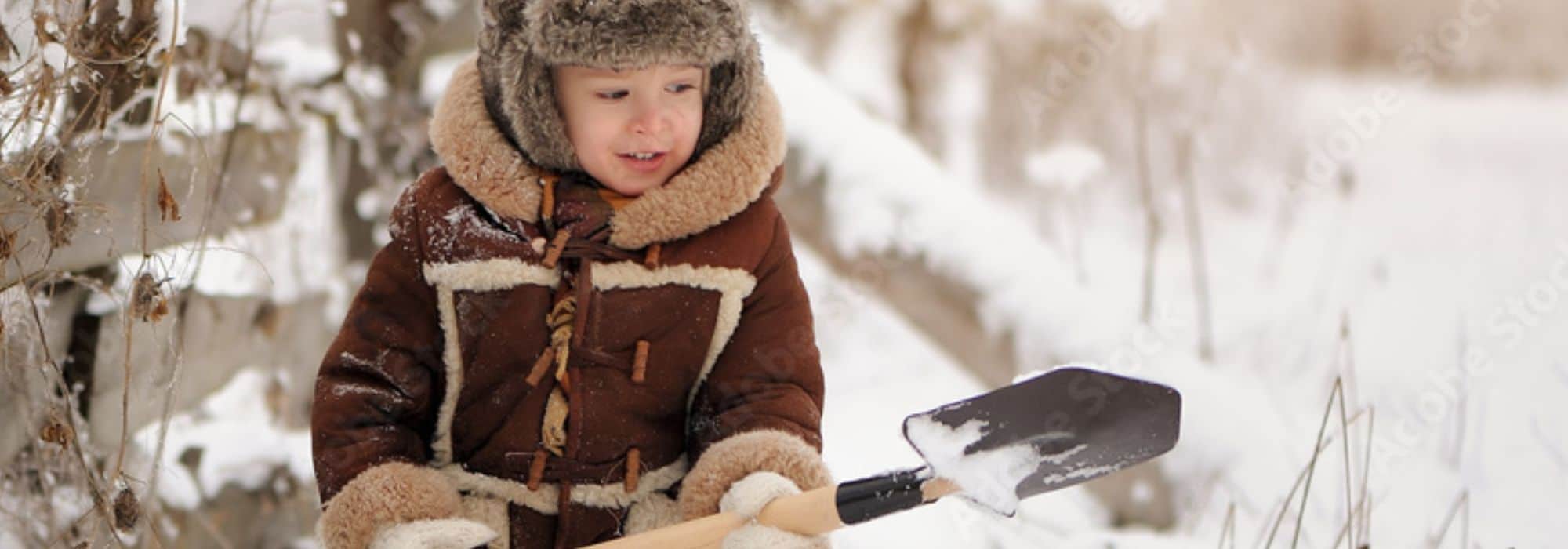 Was tun im Garten mit Kindern im Winter?