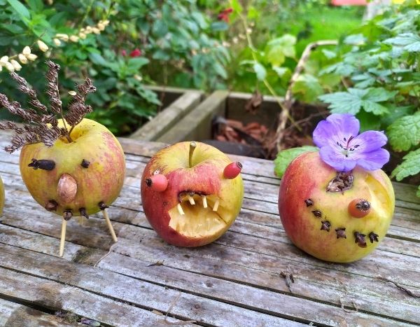 Gruselige Äpfel für Halloween selber machen?