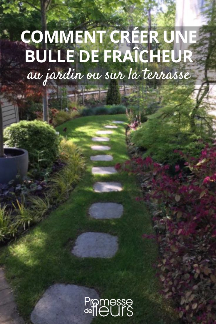 Einen kühlen Gartenbereich gestalten