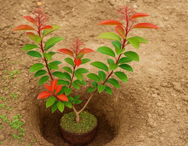 Rote Glanzmispel im Garten pflanzen?