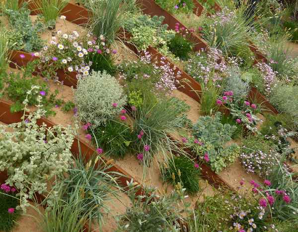 Sandgarten: mutige, zeitgemäße Gestaltungsidee