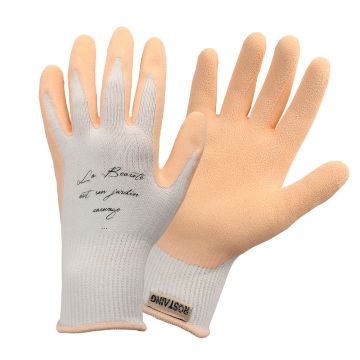 Leichte Gartenhandschuhe mit Duft Rostaing Nude in Beige