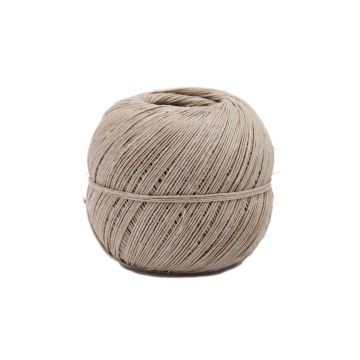 Naturschnur aus Leinen Ecru Die Cordeline - 200g-Knäuel Ø1,3 mm ±125m L/Große Schale