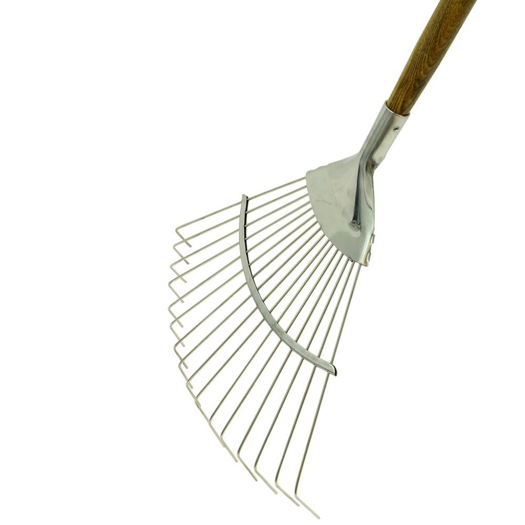 Traditioneller 16-Zinken-Rasenbesen von Spear & Jackson