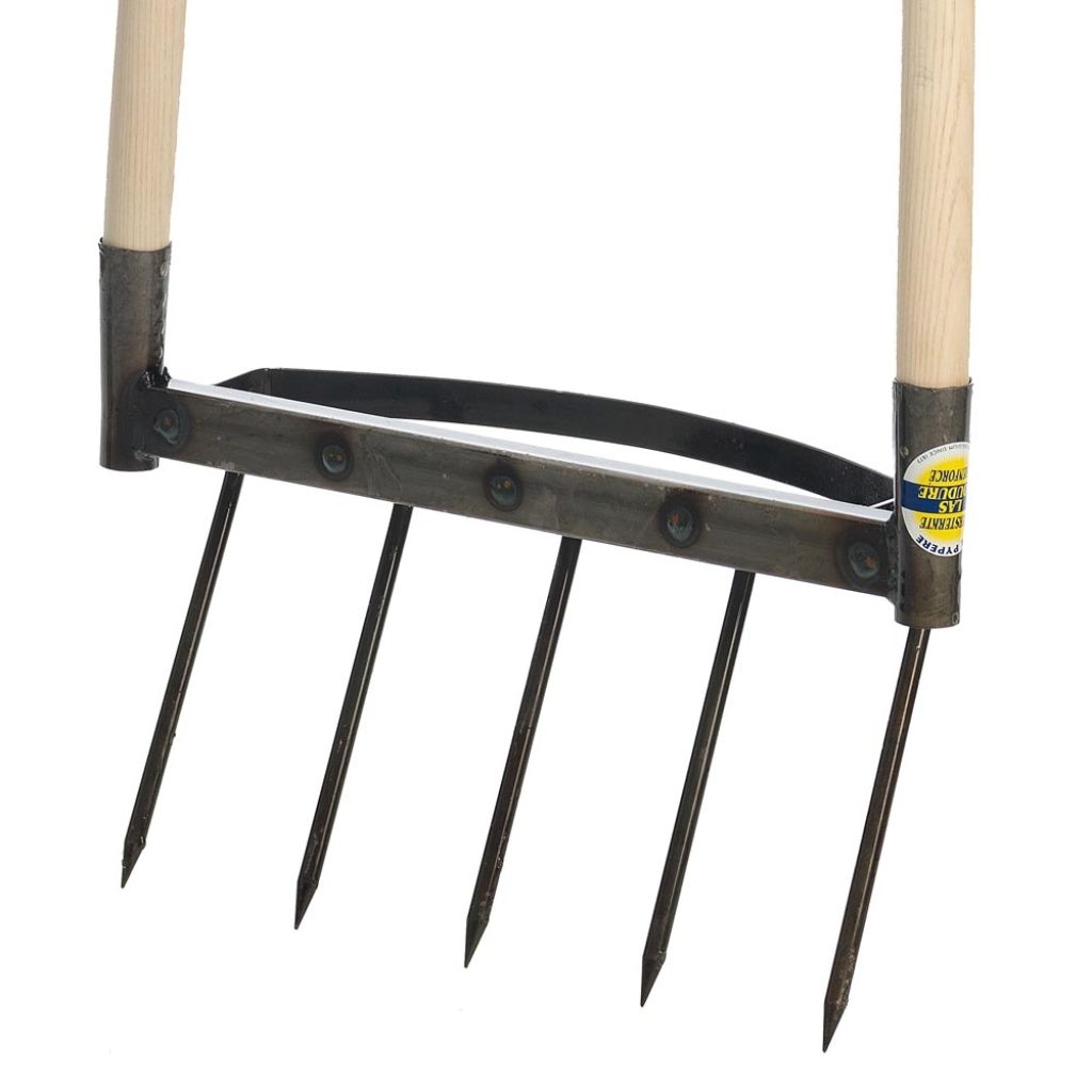 Biofourche 5 dents forgées traditionnelle De Pypere