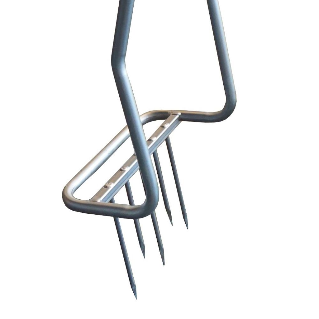 Ergo fourche Grelinette 5 dents en métal galvanisé De Pypere