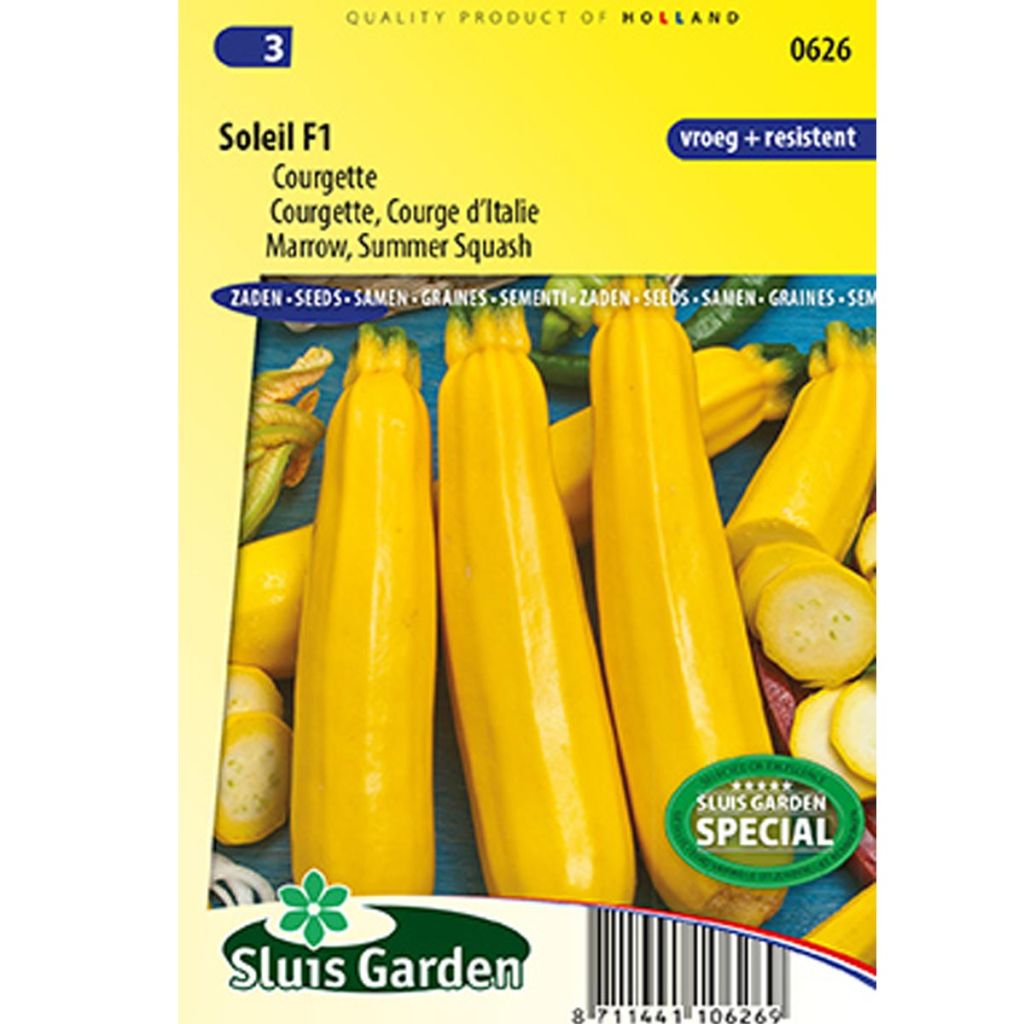 Garten-Kürbis Soleil F1