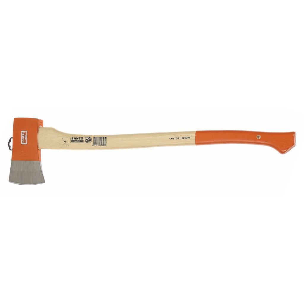 Kanadische Fällaxt Bahco mit Hickory-Holzgriff