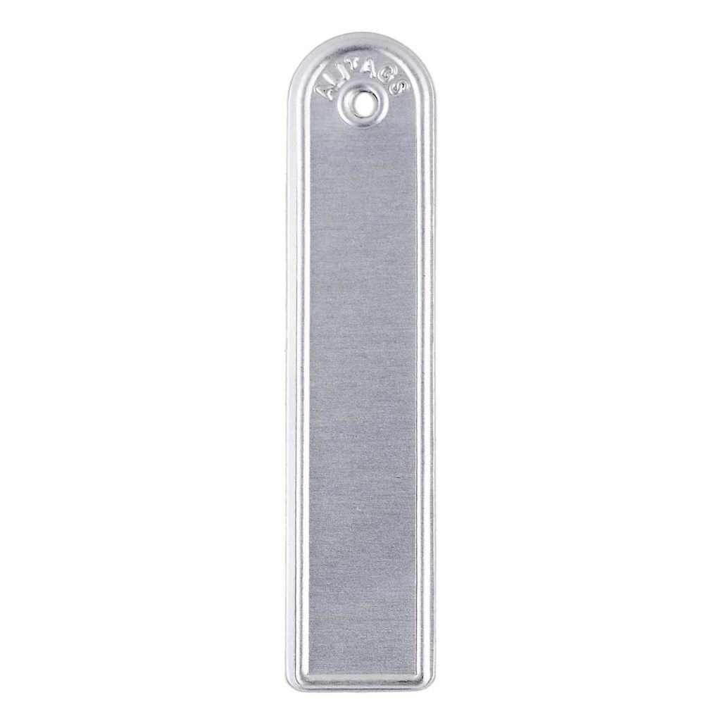 Aluminiumanhänger 10 x 2,2 cm - 5 Stück pro Packung