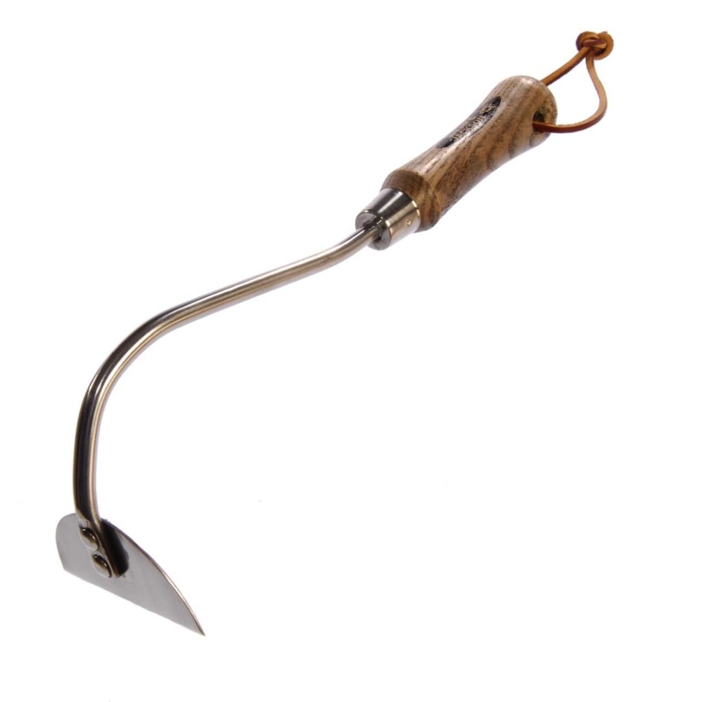 Kleine, traditionelle Jätehacke aus poliertem Stahl von Spear & Jackson