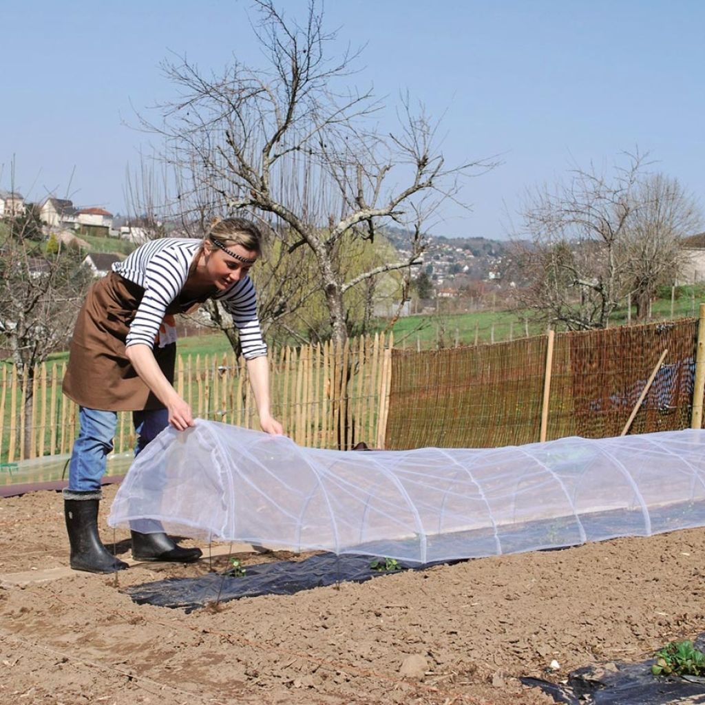 Kordierter Anti-Insekten-Akkordeon-Tunnel 0,60 x 3 m
